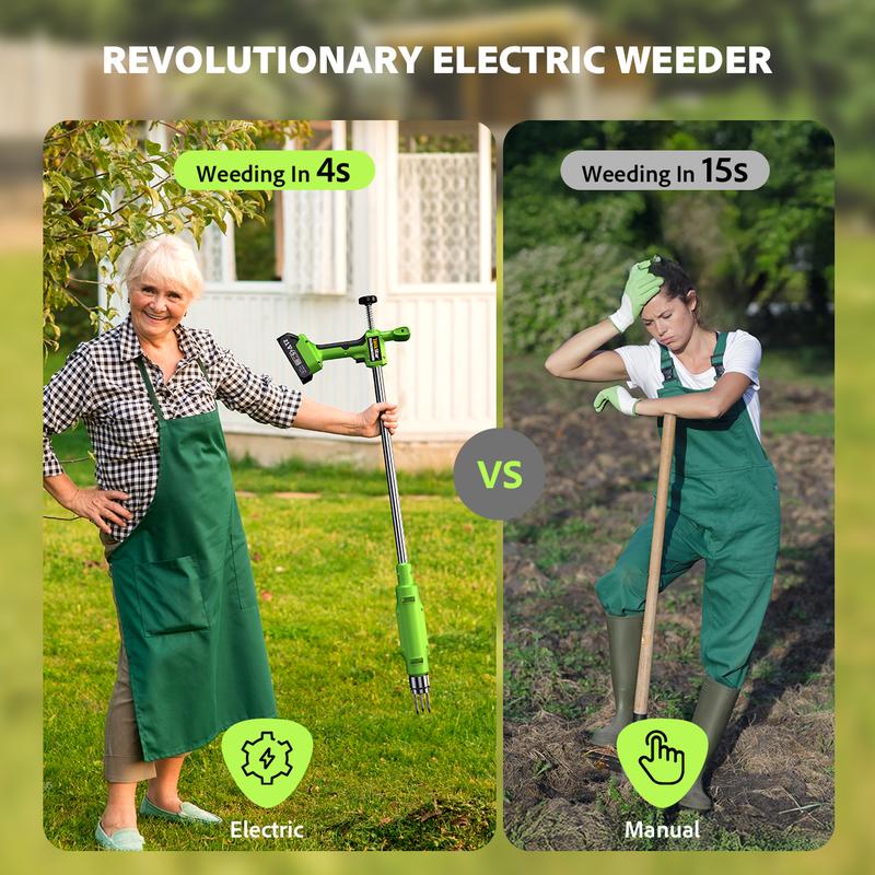 Remove Weeds in Seconds — Without Bending or Kneeling